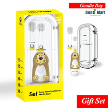 將圖片載入圖庫檢視器 禮品套裝Mega Ten 360兒童聲波電動牙刷 獅子王