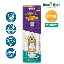 將圖片載入圖庫檢視器 套裝Mega Ten 360兒童聲波電動牙刷 獅子