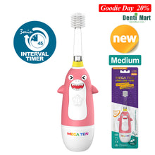 Load image into Gallery viewer, Mega Ten 360 Character Kids Sonic Toothbrush Shark
