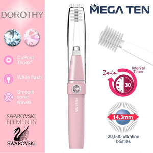 Dorothy Sonic Toothbrush Swarovski Pink