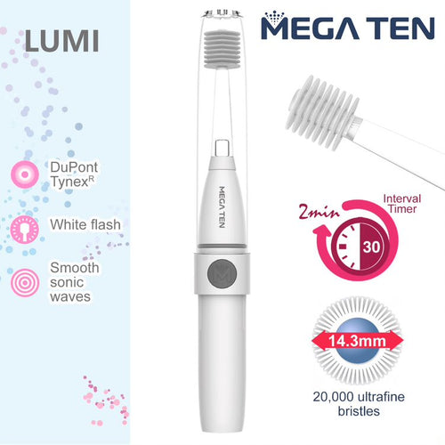 LUMI Sonic Toothbrush White