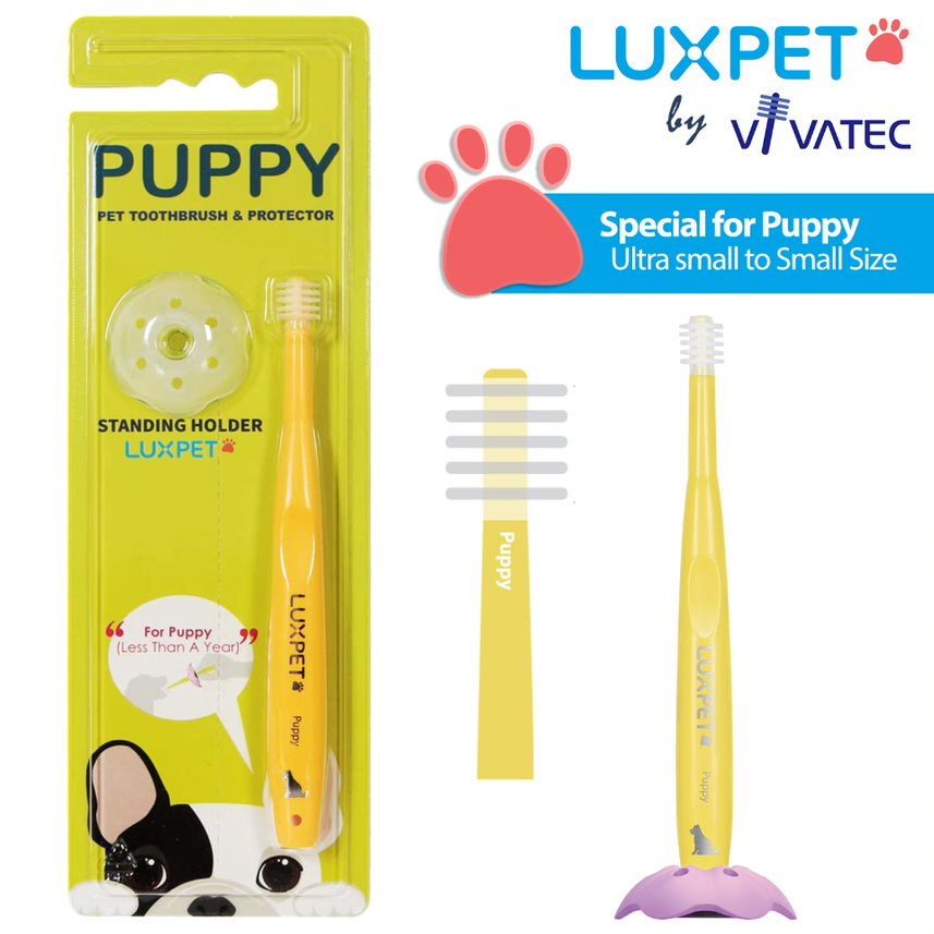 LUXPET Special Manual Toothbrush for Puppy