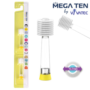 Mega Ten Refills for Kid Sonic Toothbrush 2P